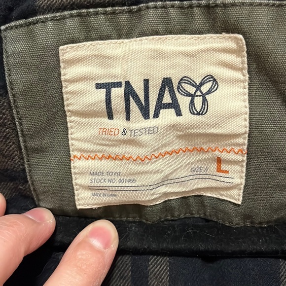 TNA - Army Green Bomber Jacket - Picture 3 of 8